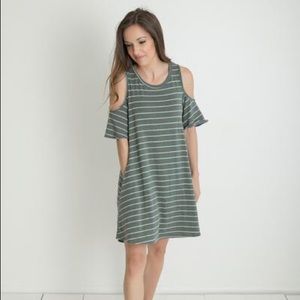Cold Shoulder Dress